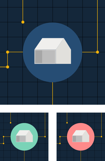 Component using Illustrations with a rounded bounding box